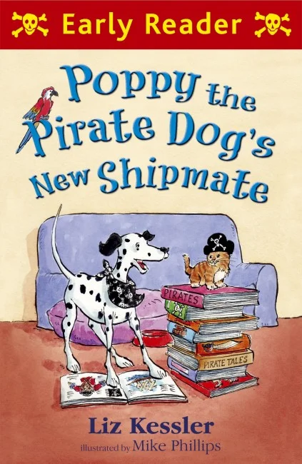 Poppy the Pirate Dog's New Shipmate, anglická kniha