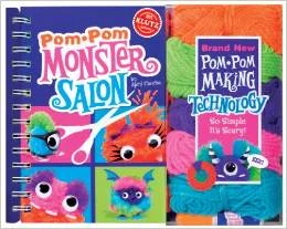 Pom-Pom Monster Salon anglická activity kniha