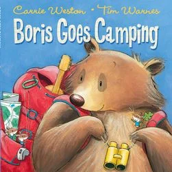 Boris Goes Camping, anglická kniha