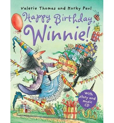 Happy Birthday Winnie! anglická kniha s CD