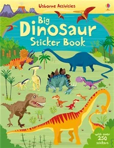 Big Dinosaur Sticker Book, nálepkový zošit