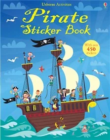 Pirate Sticker Book, nálepkový zošit