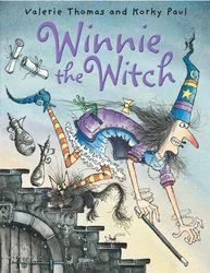 Winnie the Witch, anglická kniha s CD