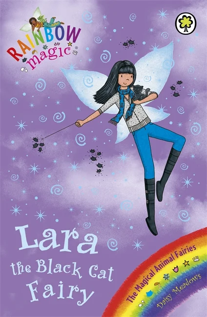Lara the Black Cat Fairy (The Magical Animal Fairies), anglická kniha