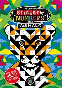 Sticker by Numbers Animals, nálepkový zošit