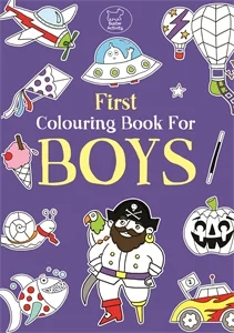 First Colouring Book For Boys, omaľovánka