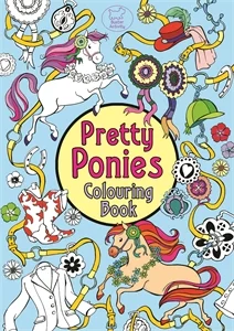 Pretty Ponies Colouring Book, omaľovánka