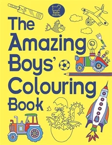 The Amazing Boys' Colouring Book, omaľovánka
