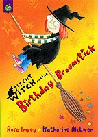 Titchy Witch and the Birthday Broomstick, anglická kniha