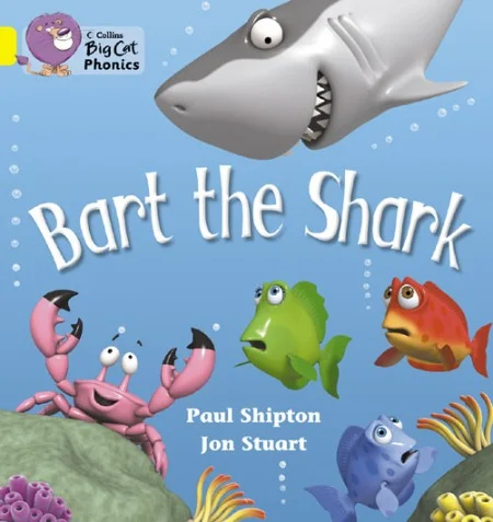 Bart the Shark (L3), anglická kniha
