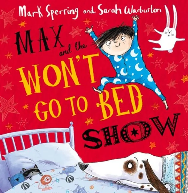 Max and the Won't Go to Bed Show, anglická kniha