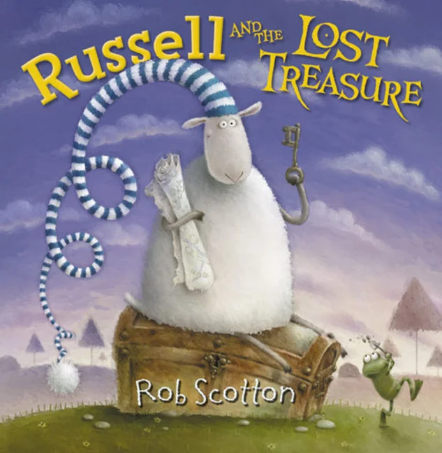 Russell and the Lost Treasure, anglická kniha