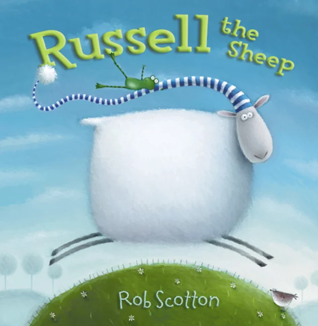 Russell the Sheep, anglická kniha