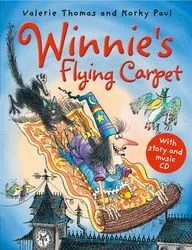 Winnie's Flying Carpet, anglická kniha + CD