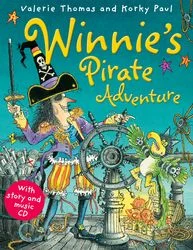 Winnie's Pirate Adventure (14), anglická kniha s CD