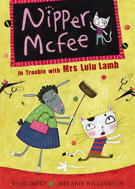 In Trouble with Mrs Lulu Lamb (4), anglická kniha