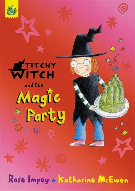 Titchy Witch and the Magic Party, anglická kniha