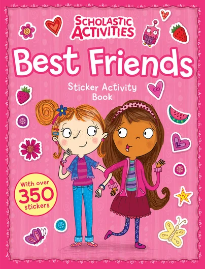 Best Friends Sticker Activity, nálepkový zošit