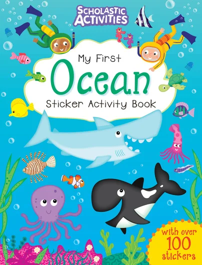 My First Ocean Sticker Activity Book, nálepkový zošit