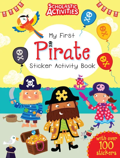 My First Pirate Sticker Activity Book, nálepkový zošit
