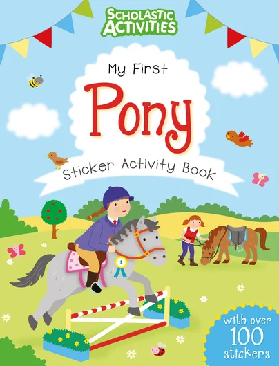 My First Pony Sticker Activity Book, nálepkový zošit