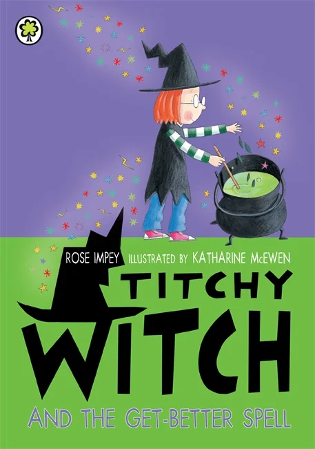 Titchy Witch And The Get-Better Spell, anglická kniha