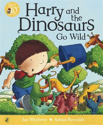 Harry and the Dinosaurs Go Wild, anglická kniha