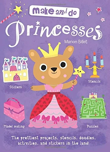 Make & Do: Princess , nálepkový a activity zošit