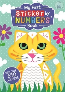 My First Sticker By Numbers Book, nálepkový zošit