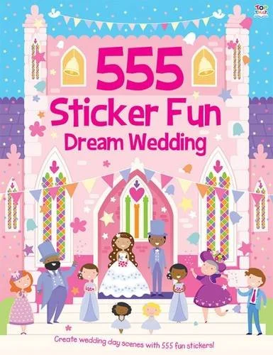 Sticker Fun 555 Dream Wedding , nálepkový zošit