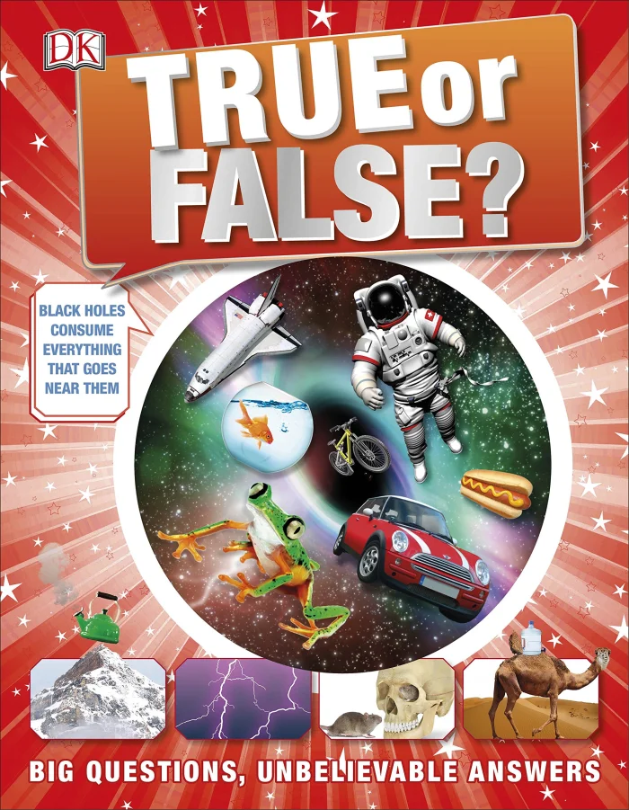 True or False?, anglická kniha
