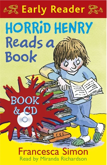 Horrid Henry Reads a Book, anglická kniha + CD