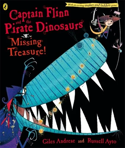 Captain Flinn and the Pirate Dinosaurs: Missing Treasure!, anglická kniha