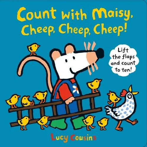 Count with Maisy, Cheep, Cheep, Cheep!, anglická kniha