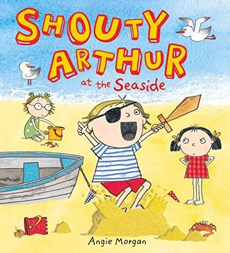 Shouty Arthur At The Seaside, anglická kniha