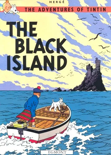 The Black Island, anglická kniha - komiks