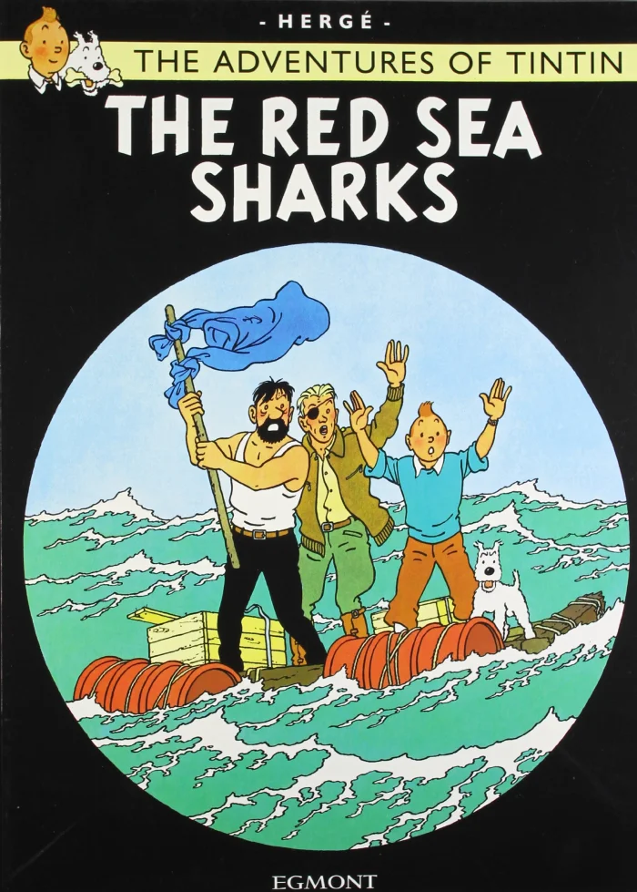 The Red Sea Sharks, anglická kniha - komiks