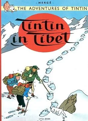 Tintin in Tibet, anglická kniha - komiks