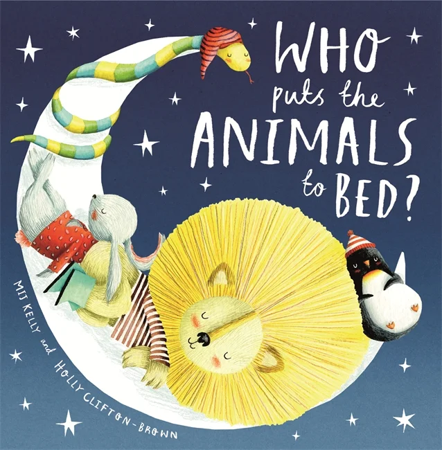 Who Puts the Animals to Bed?, anglická kniha