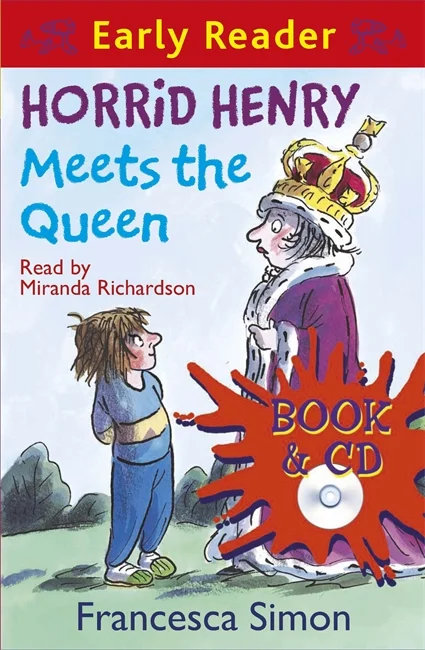 Horrid Henry Meets the Queen, anglická kniha s CD