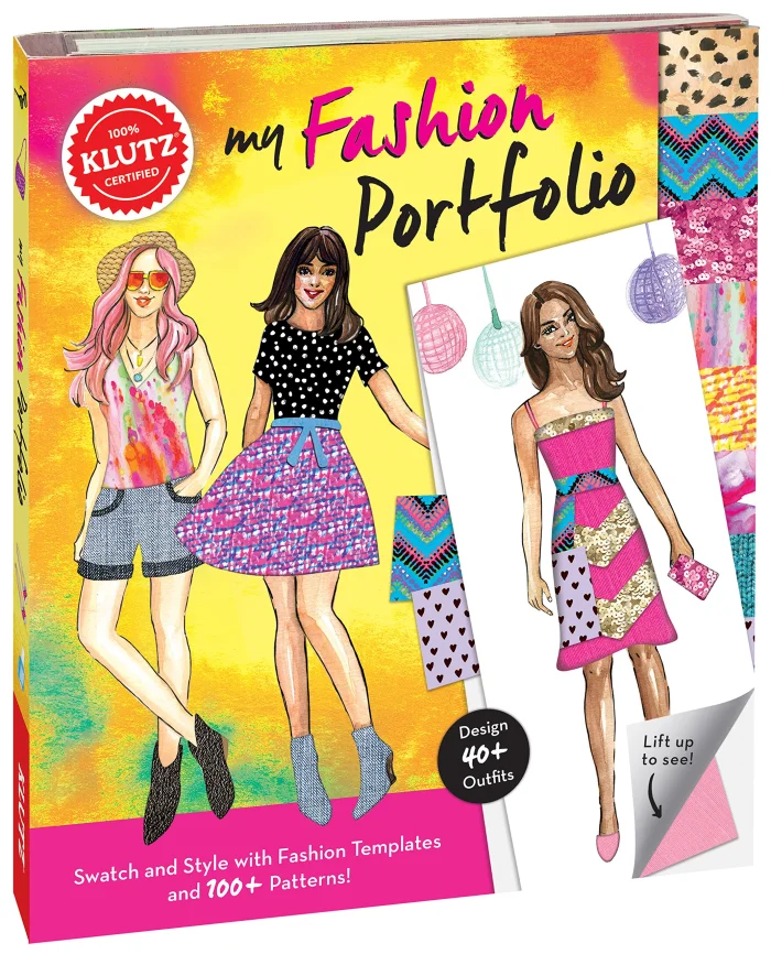 Fashion Portfolio, activity zošit