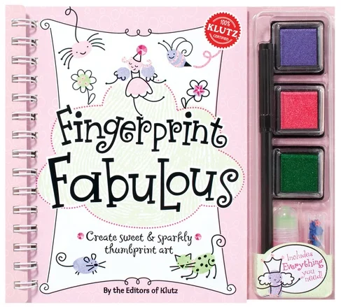 Finger Print Fabulous, activity zošit