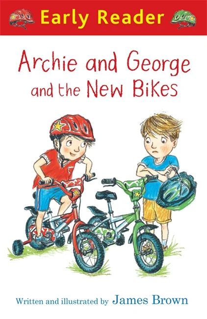 Archie and George and the New Bikes, anglická kniha