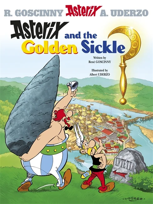 Asterix and the Golden Sickle (2), anglická kniha