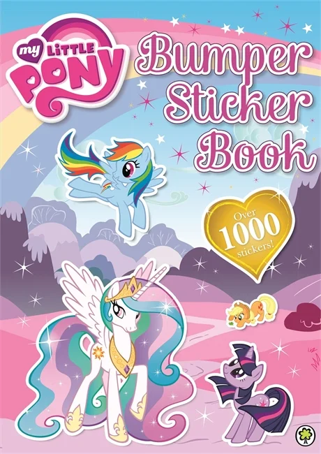 MLP Bumper Sticker Book, nálepkový zošit
