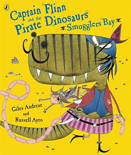 Captain Flinn and the Pirate Dinosaurs- Smugglers Bay!, anglická kniha