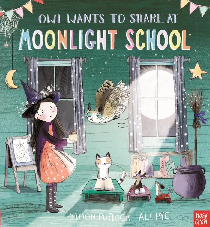 Owl Wants to Share at Moonlight School (2), anglická kniha