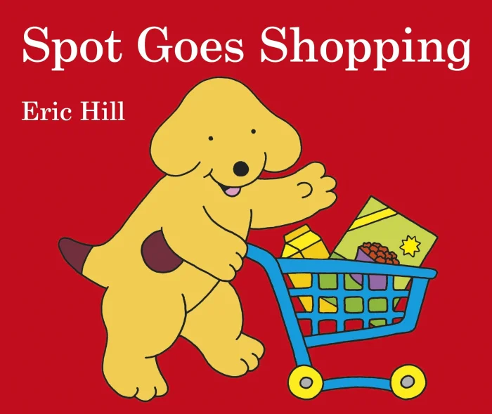 Spot Goes Shopping, anglická kniha - leporelo