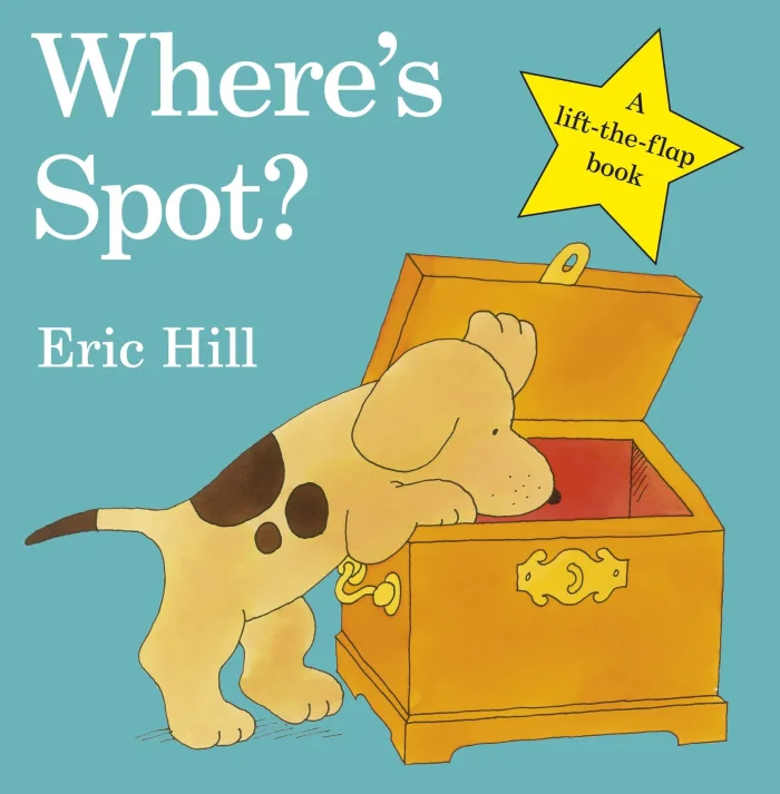 Where's Spot?, anglická kniha - leporelo