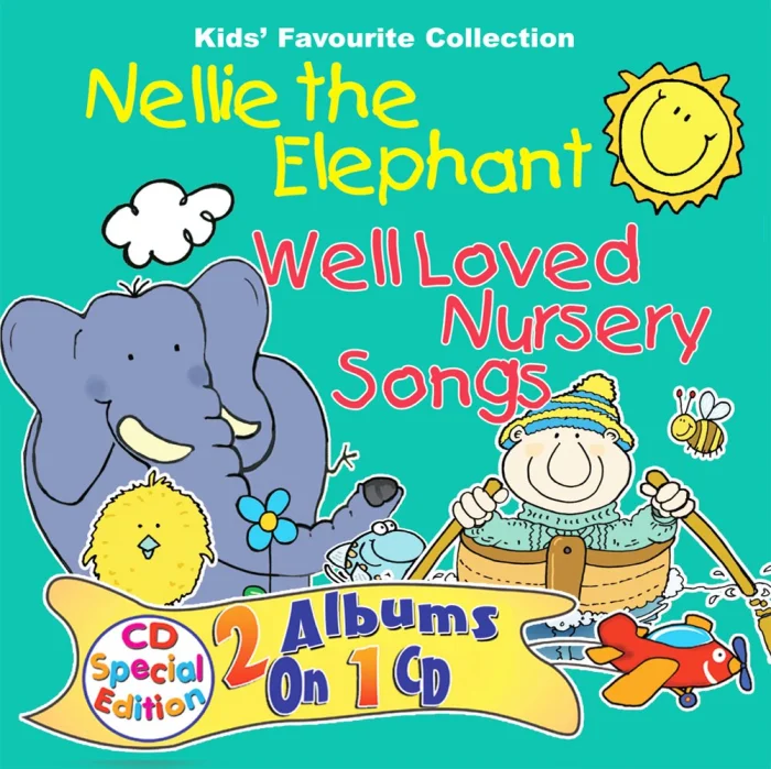 Nellie the Elephant (Well Loved Childrens Nursery Songs), CD s anglickými pesničkami